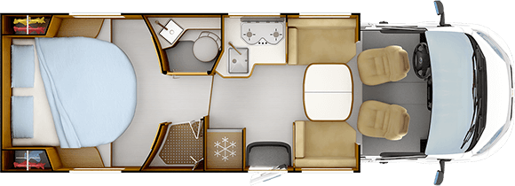 Piantina versione giorno RAPIDO 696F