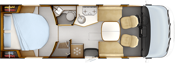 Piantina versione giorno RAPIDO 896F