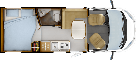 Piantina versione giorno RAPIDO C03