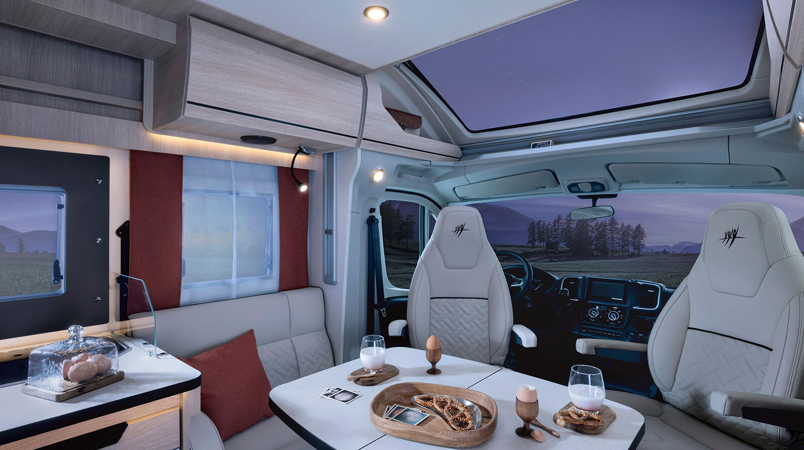 FOTO INTERNE RAPIDO Autocaravan 686F