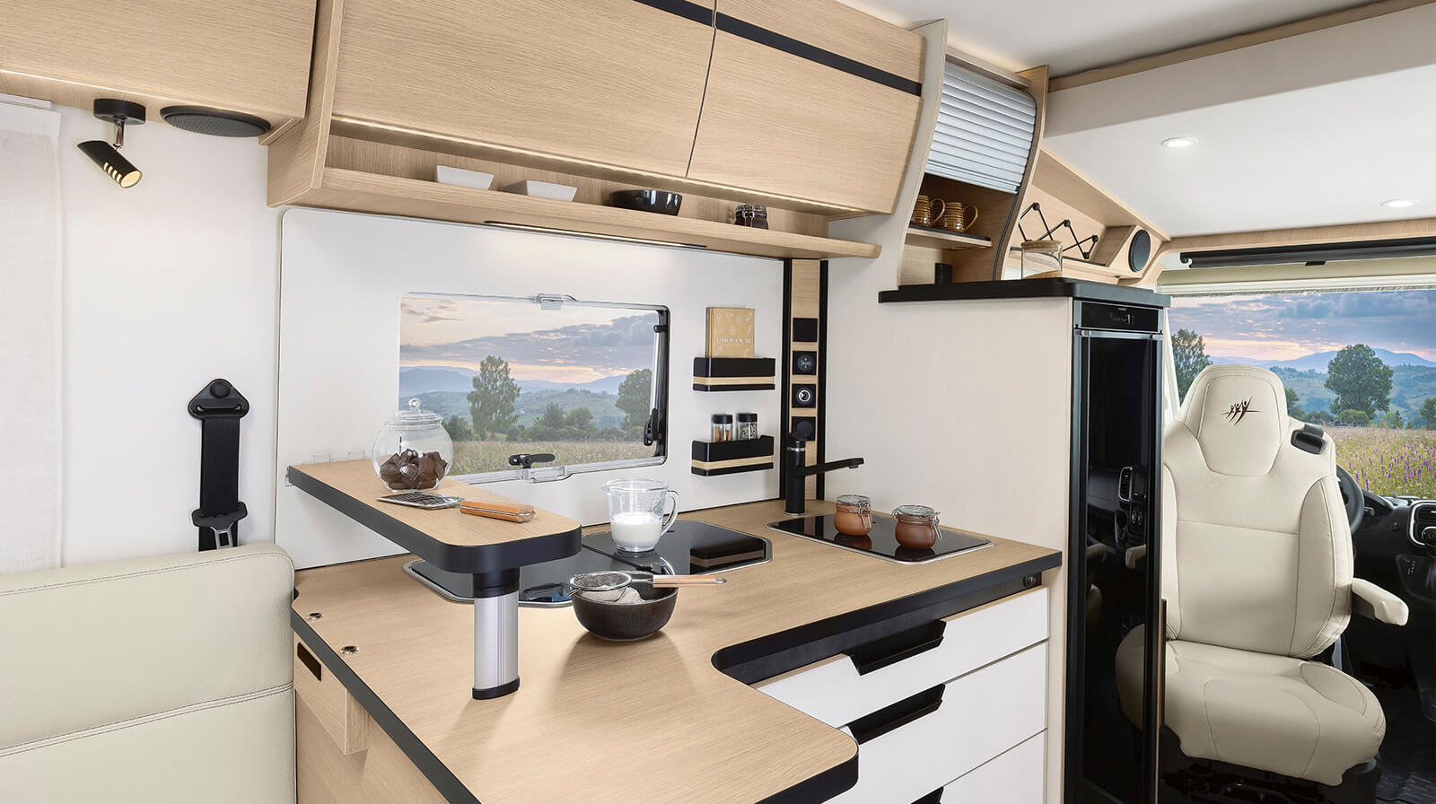 FOTO INTERNE RAPIDO Autocaravan 854F