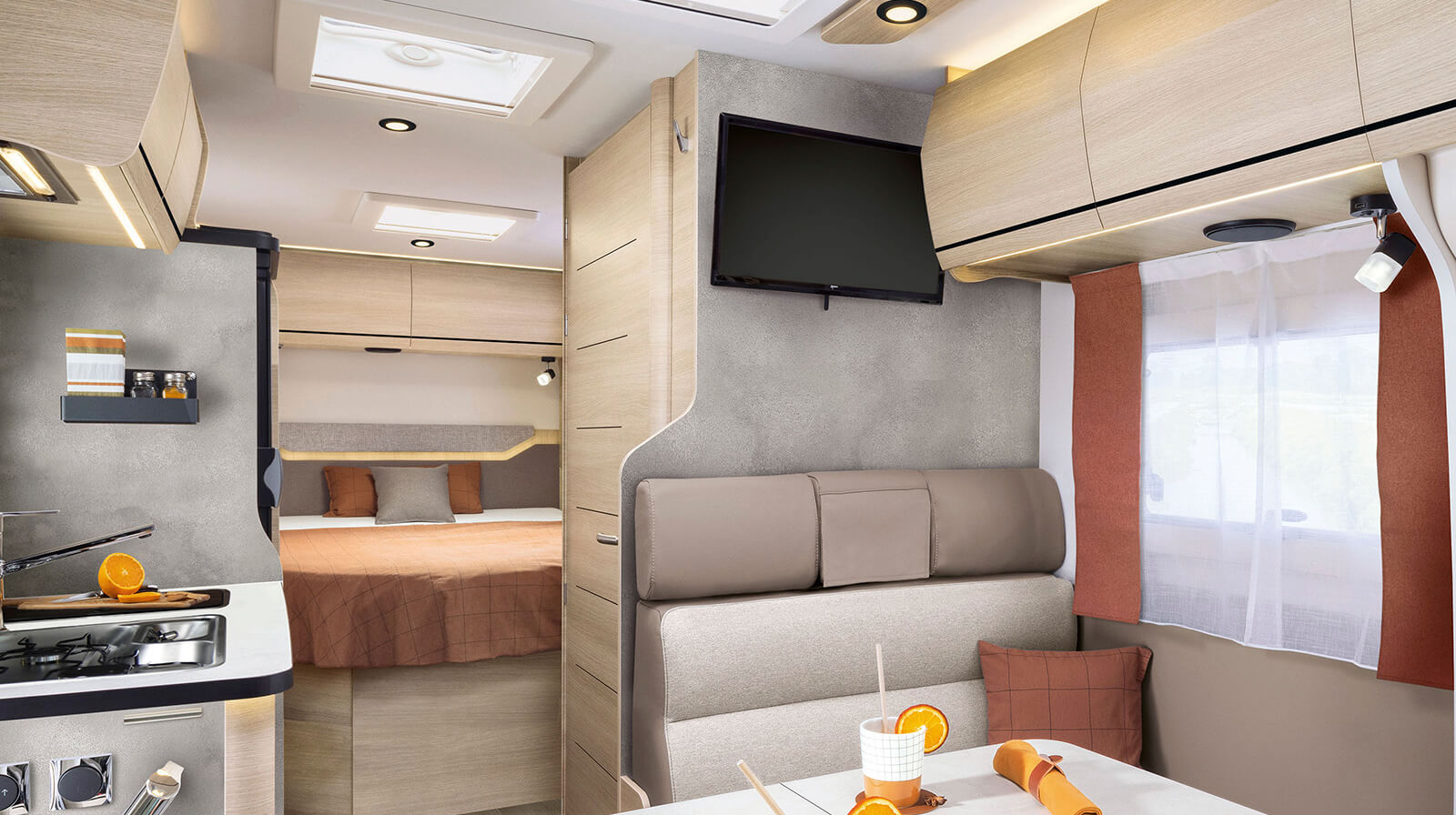 FOTO INTERNE RAPIDO Autocaravan C50