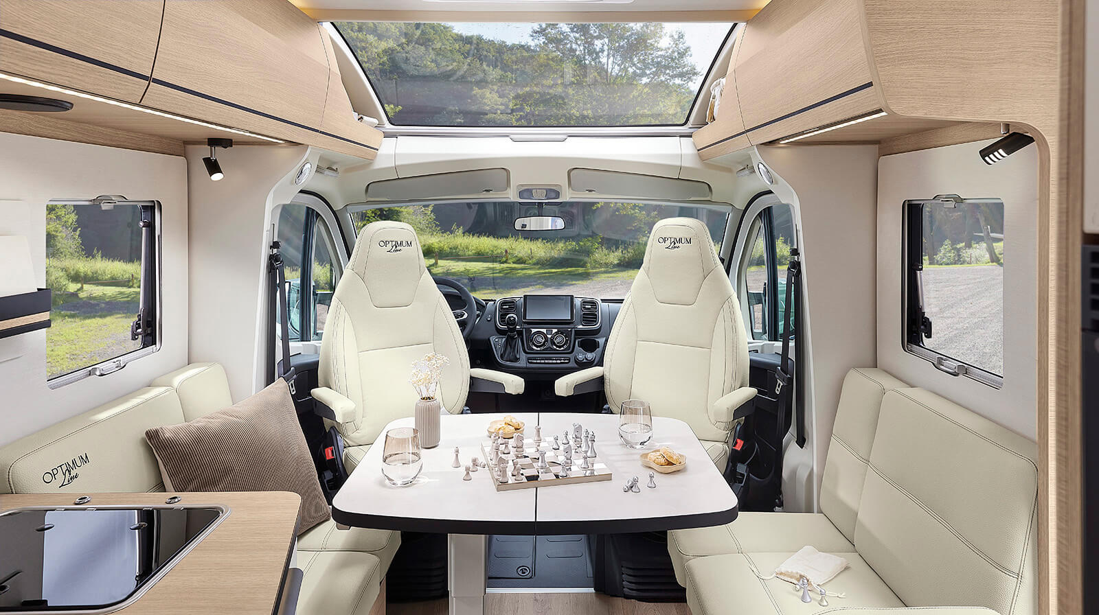 FOTO INTERNE RAPIDO Autocaravan C66