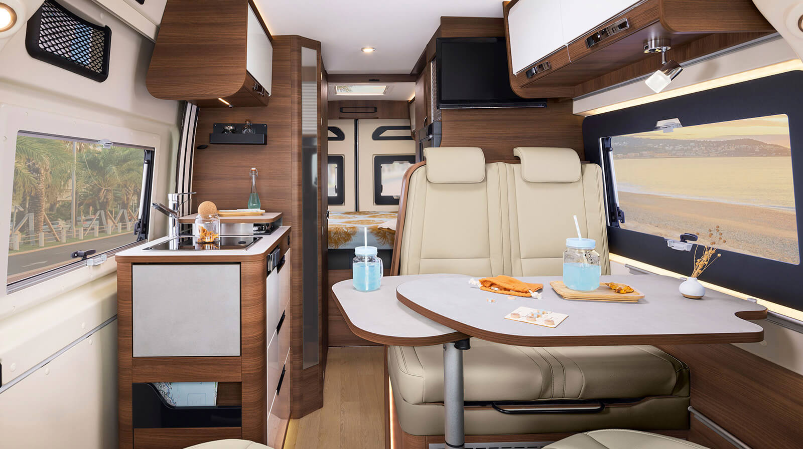 FOTO INTERNE RAPIDO Autocaravan V55